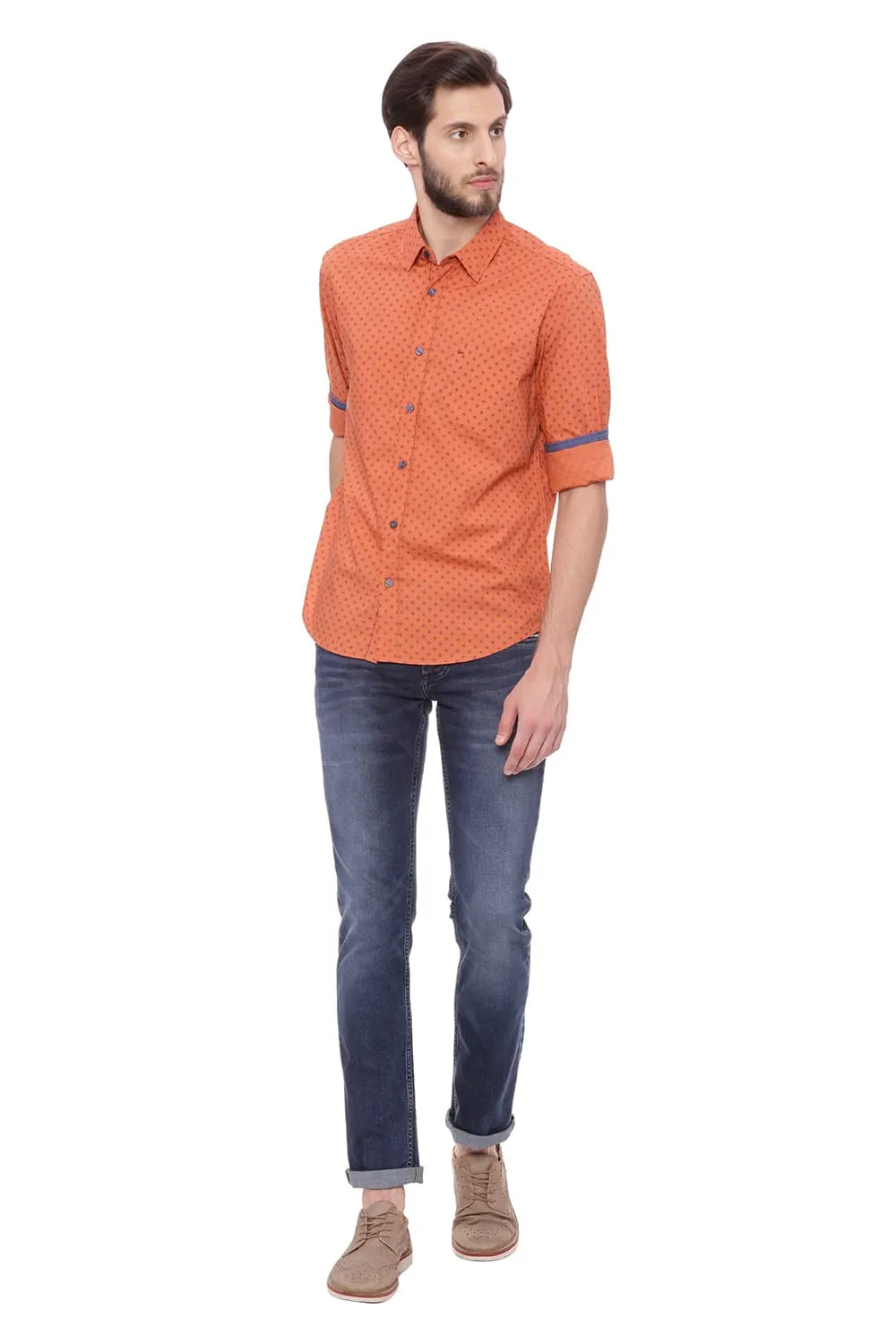Slim Fit Printed Shirt