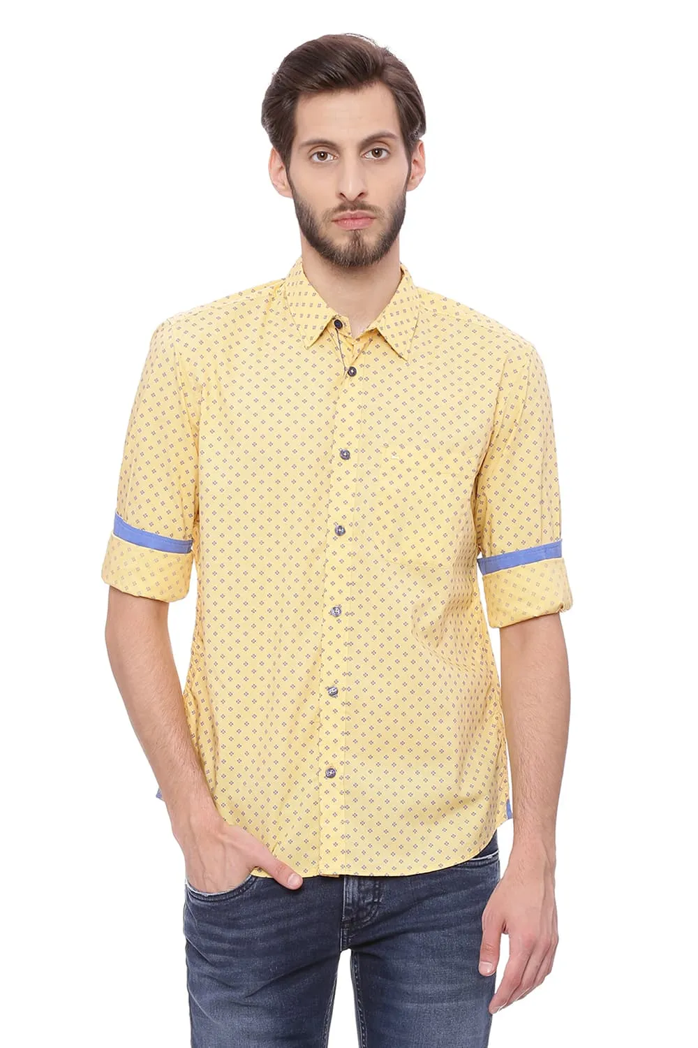 Slim Fit Printed Shirt