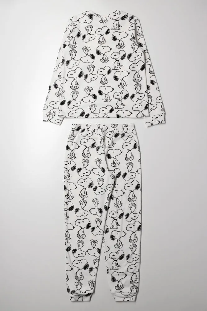 Snoopy Pyjamas Cream