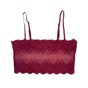 So Fine Lace Crop Cami