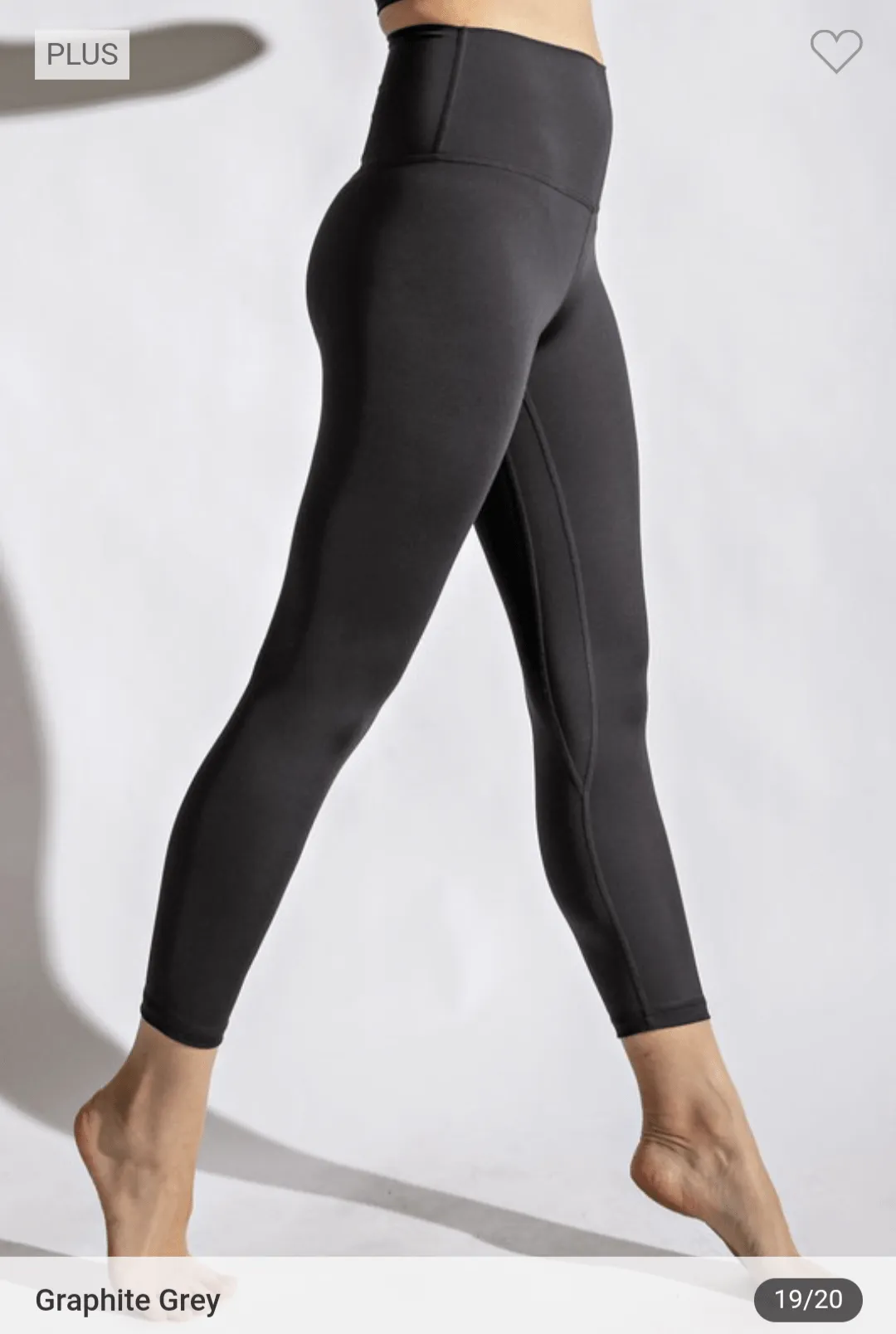 Solid Capri Leggings w/Light Compression