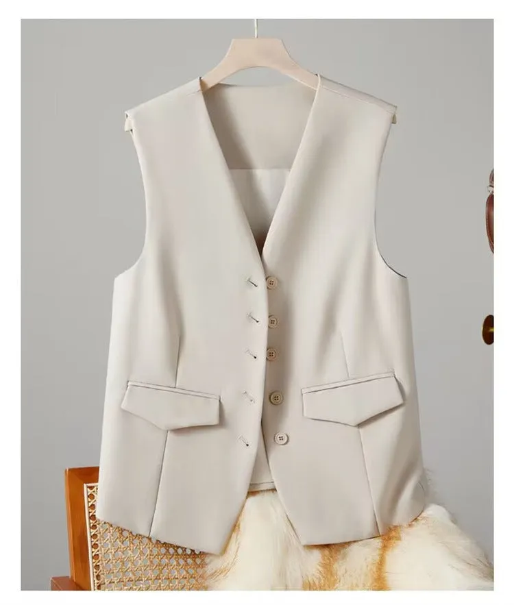 Sophisticated Sleeveless Vest