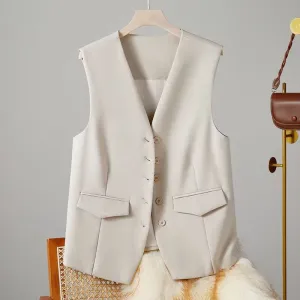 Sophisticated Sleeveless Vest