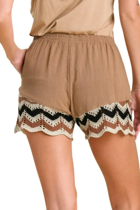 SORORITY SHORTS (CAPPUCCINO)