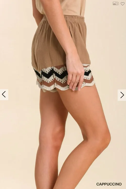 SORORITY SHORTS (CAPPUCCINO)