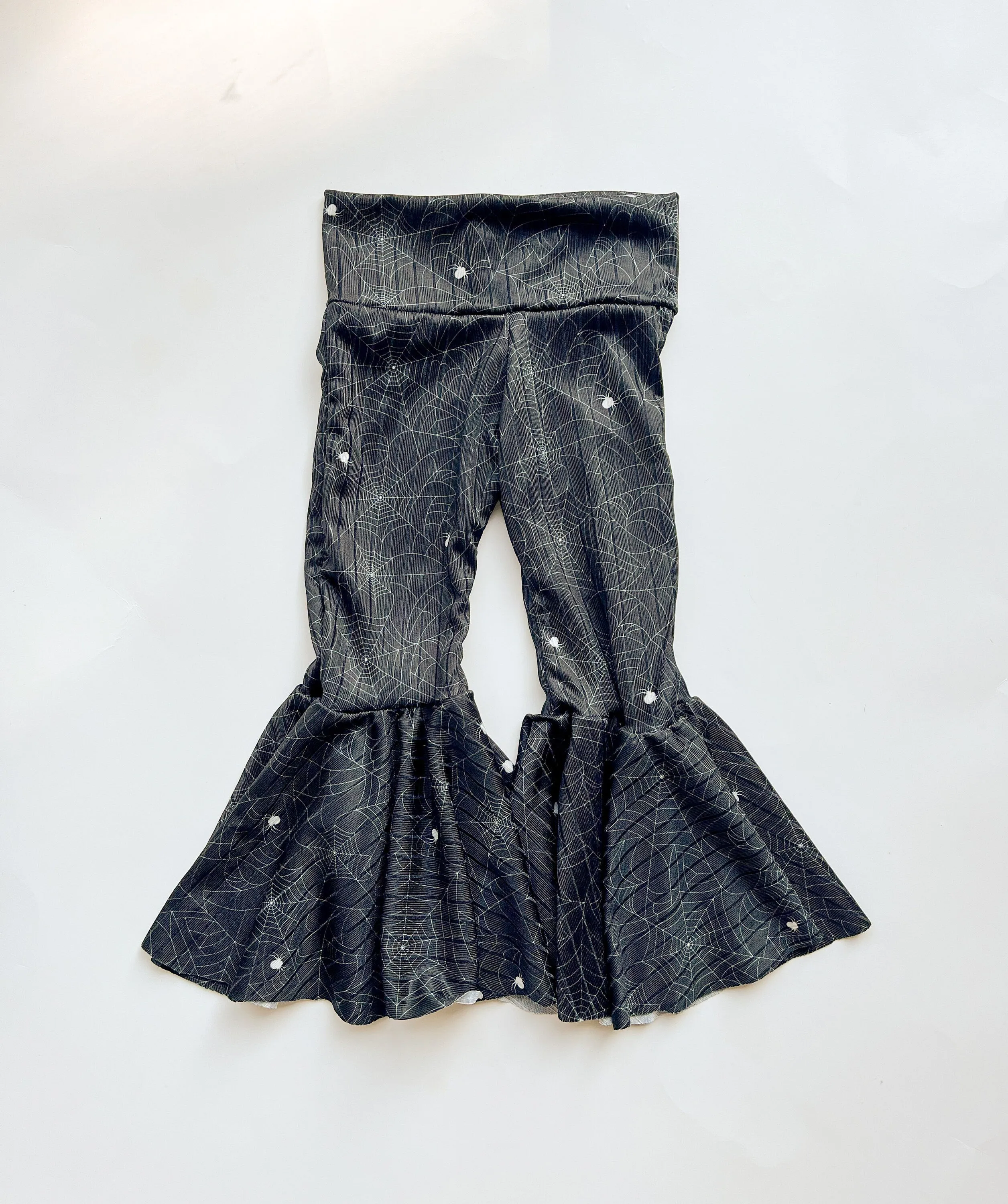 Spooky Babe Spider Bell Bottoms