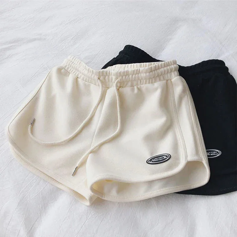 Sporty Aline™ | Women's High-Waisted Casual Shorts | Lightweight, Drawstring Design for Yoga & Running
