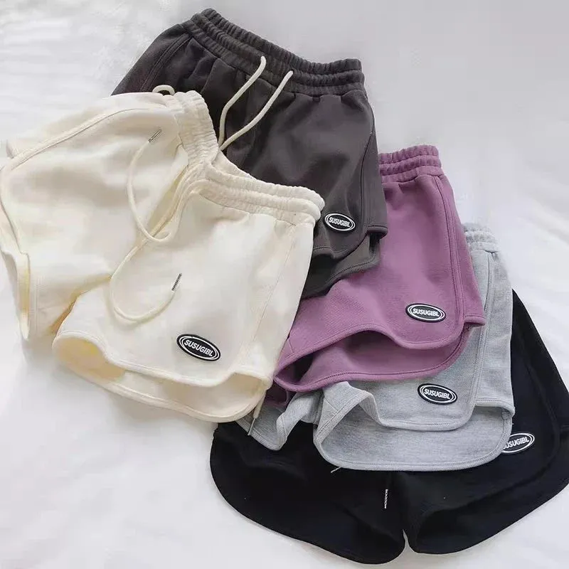 Sporty Aline™ | Women's High-Waisted Casual Shorts | Lightweight, Drawstring Design for Yoga & Running