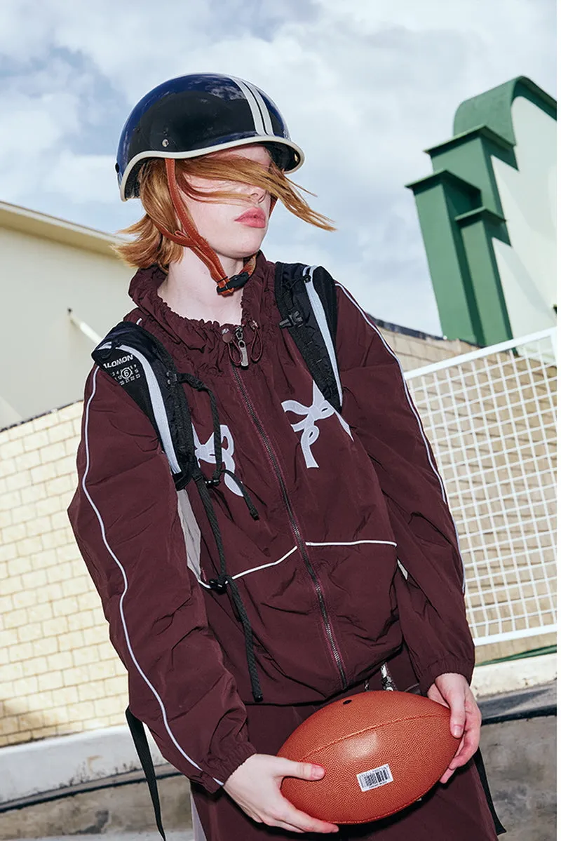 Sporty Patchwork Jacket / Trousers
