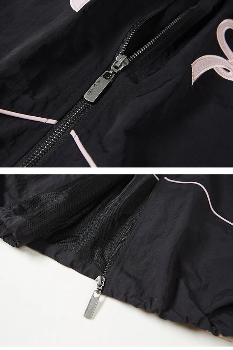 Sporty Patchwork Jacket / Trousers