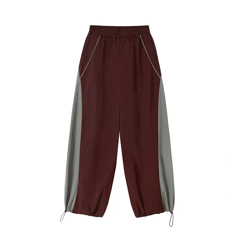 Sporty Patchwork Jacket / Trousers