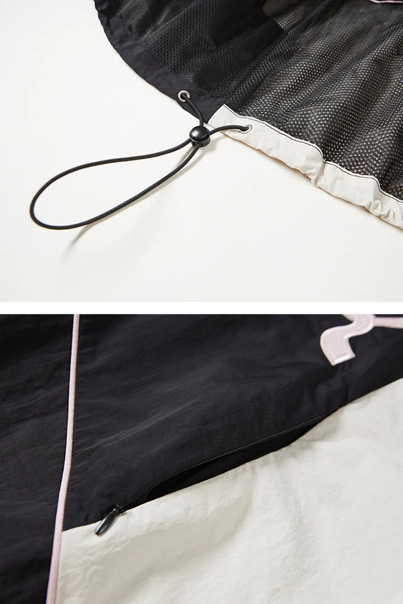 Sporty Patchwork Jacket / Trousers