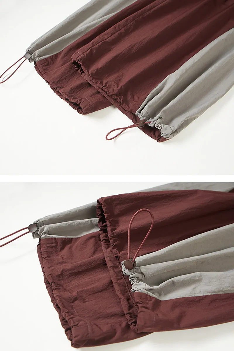 Sporty Patchwork Jacket / Trousers