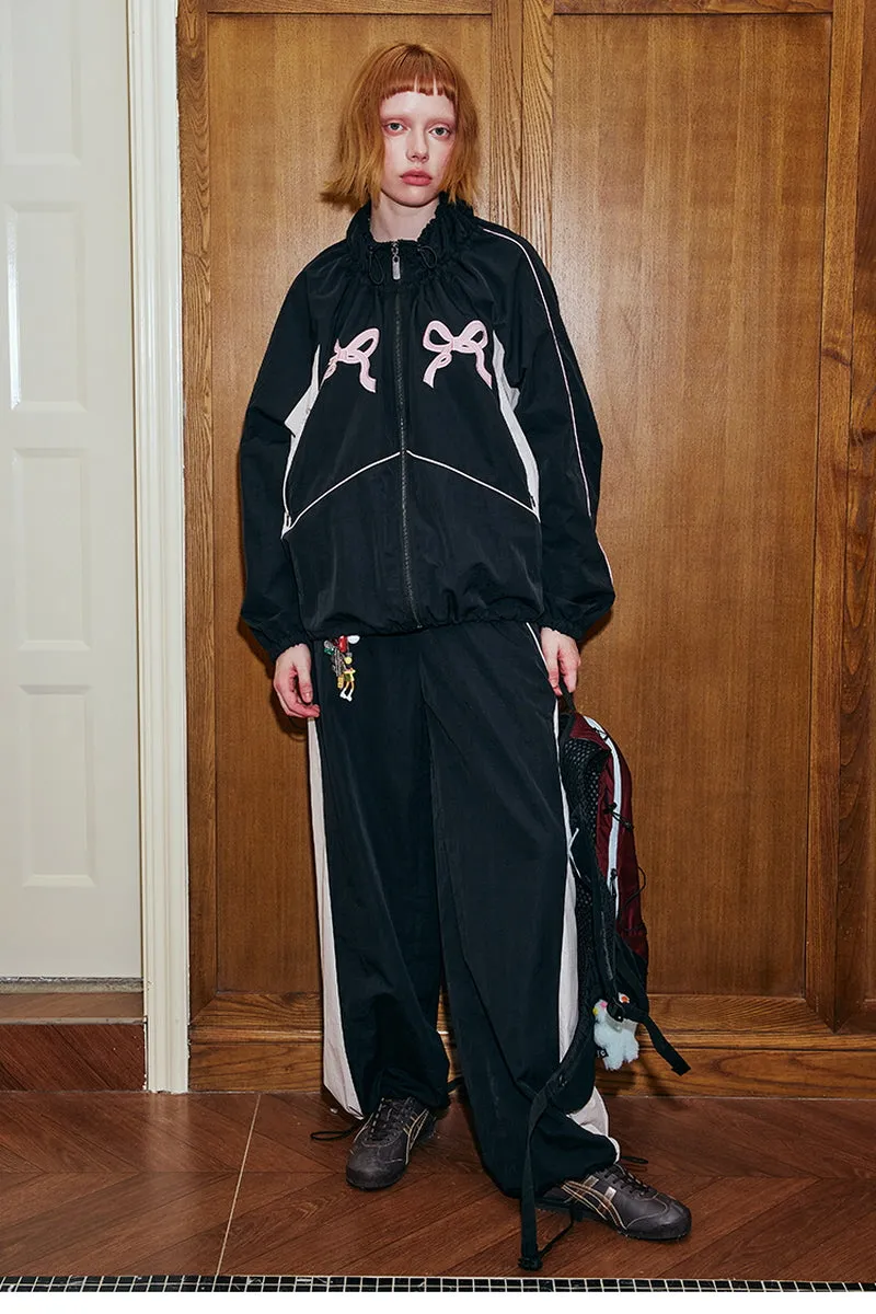 Sporty Patchwork Jacket / Trousers