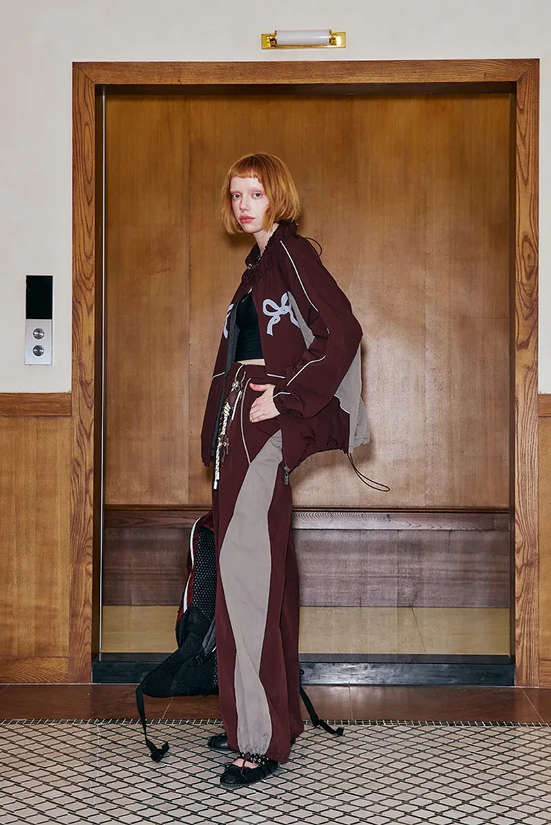 Sporty Patchwork Jacket / Trousers