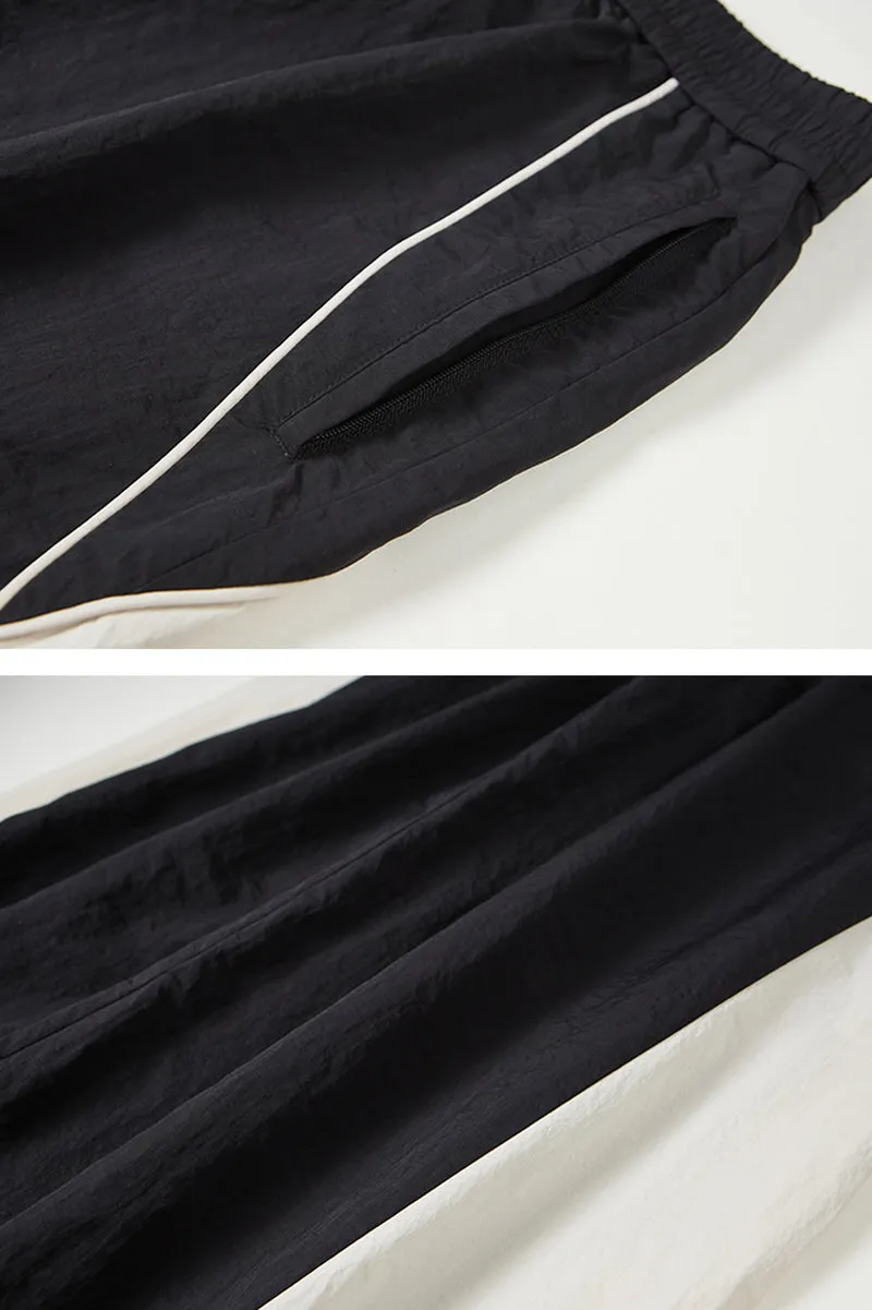 Sporty Patchwork Jacket / Trousers