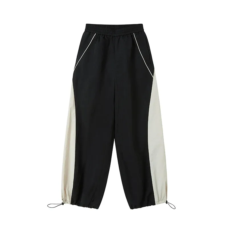 Sporty Patchwork Jacket / Trousers
