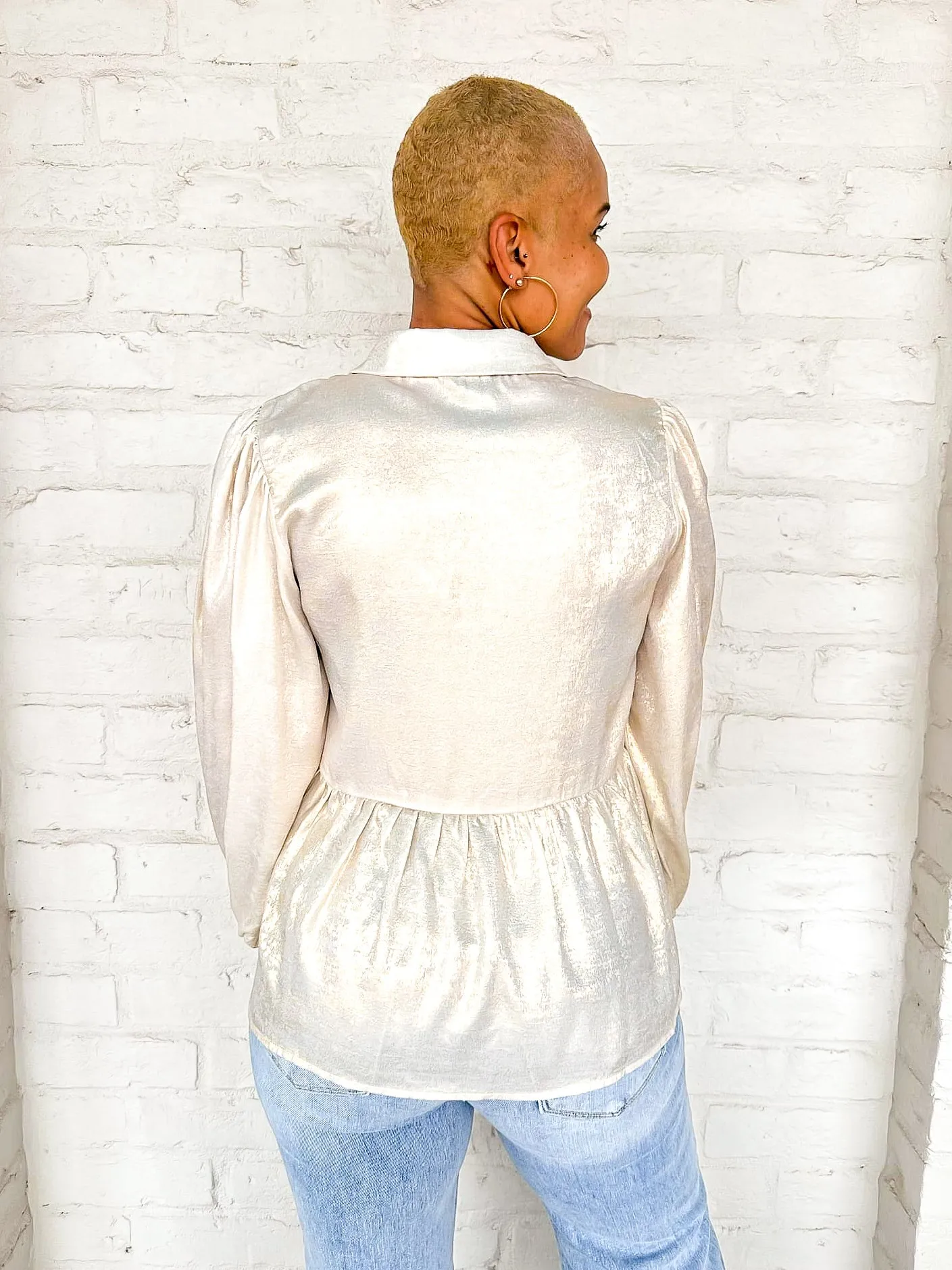 Spotless Surprise Cream Top