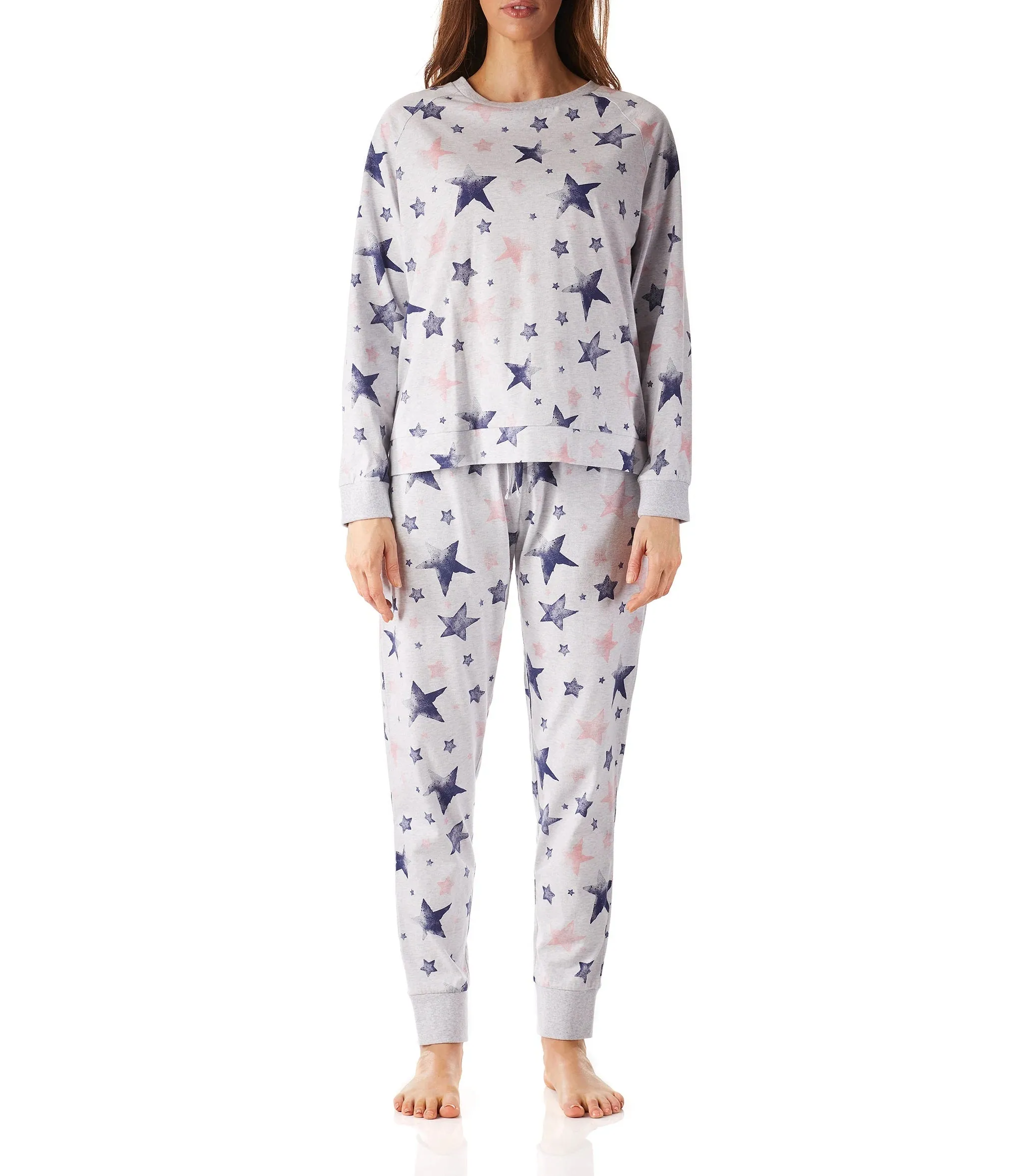 Stella Raglan Sleeve Tee And Pant Set - Stella