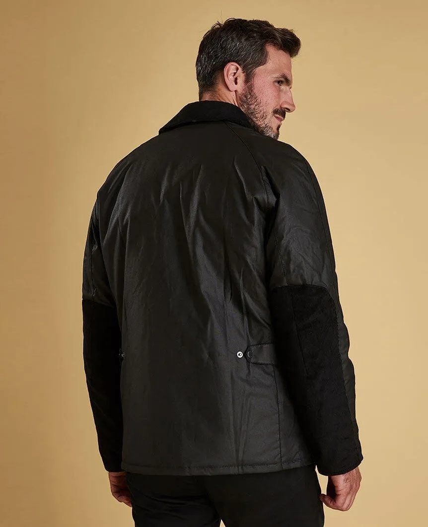 Strathyre Waxed Cotton Jacket Black