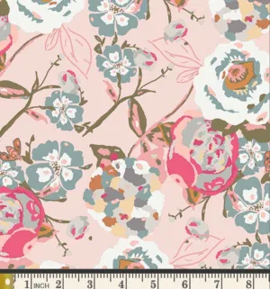 Stretch KNIT Garden Rocket Bachelorette Fabric, Bachelorette Fusions by Bari J, Art Gallery Fabrics