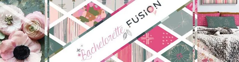 Stretch KNIT Garden Rocket Bachelorette Fabric, Bachelorette Fusions by Bari J, Art Gallery Fabrics