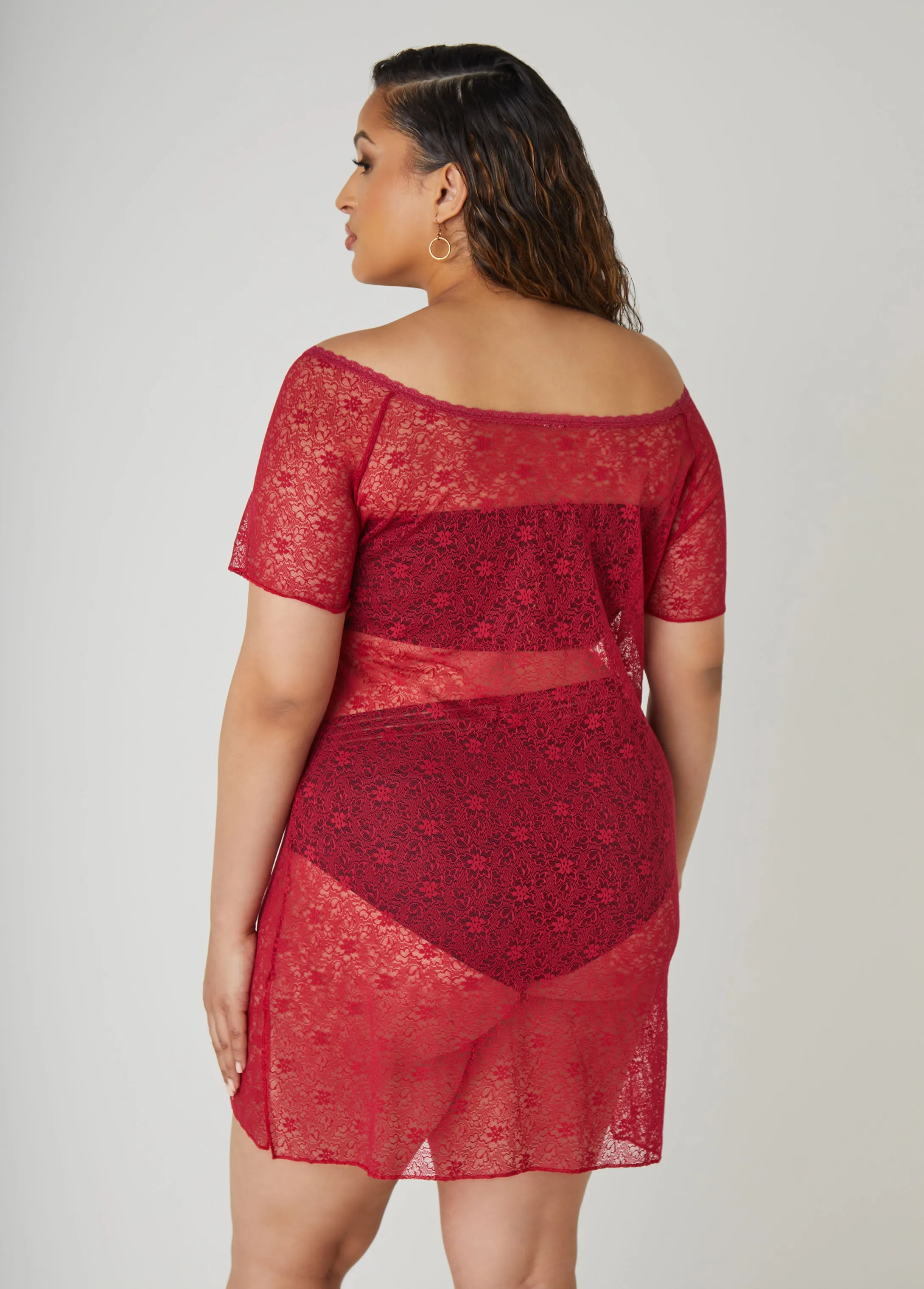 Stretch Lace Chemise
