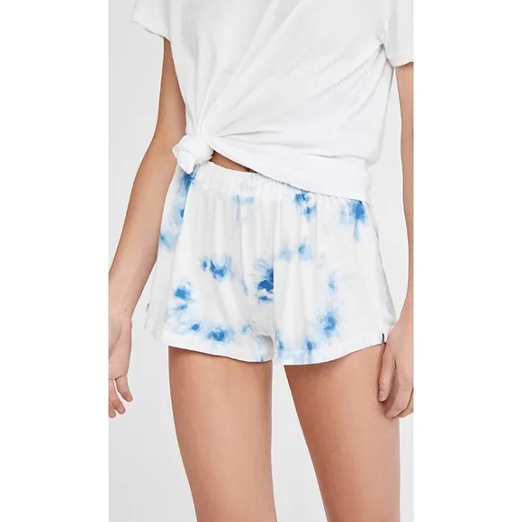 {Stripe &amp; Stare} Cali Tie Dye Shorts Medium Shopbop Sleepwear Loungewear