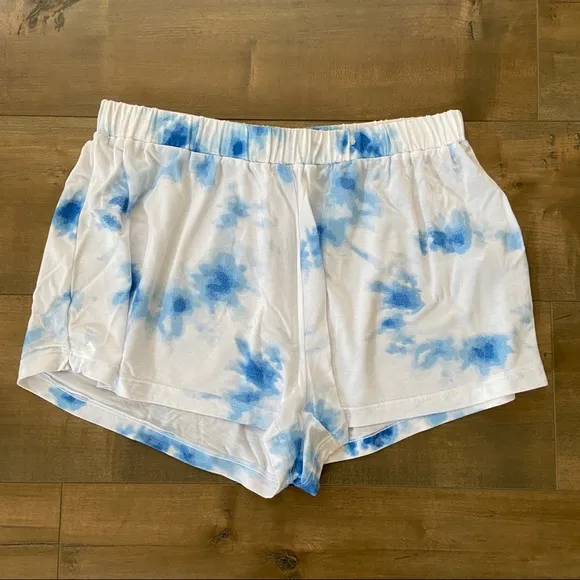 {Stripe &amp; Stare} Cali Tie Dye Shorts Medium Shopbop Sleepwear Loungewear