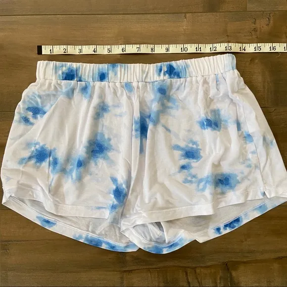 {Stripe &amp; Stare} Cali Tie Dye Shorts Medium Shopbop Sleepwear Loungewear