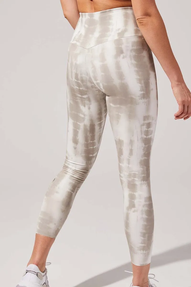 Strive 7/8 Leggings - Neutral Tie Dye