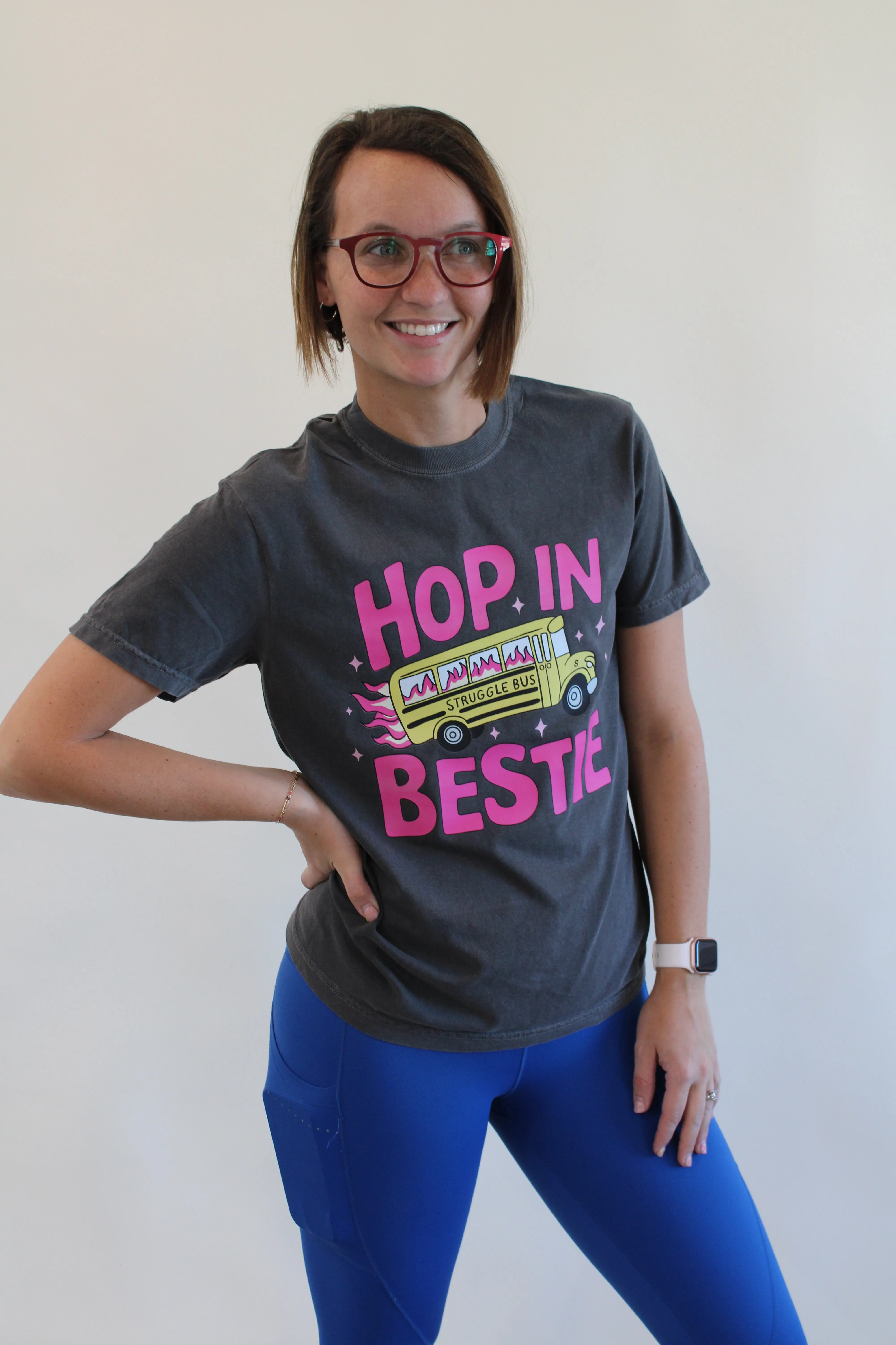STRUGGLE BUS GRAPHIC TEE