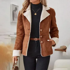 Stylish women's coat with soft lining