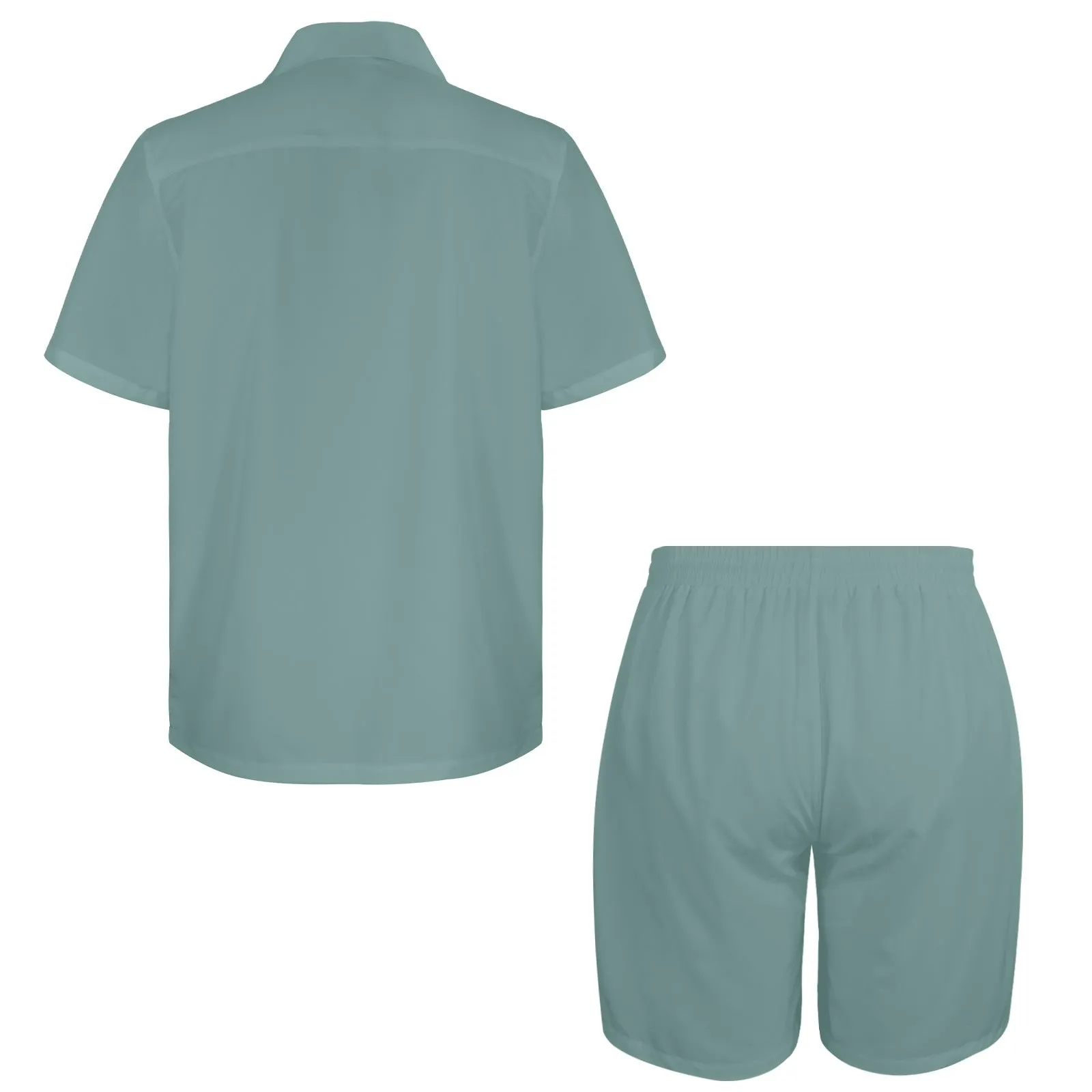 Sunset Pursuit Men's Shirt and Shorts Outfit
