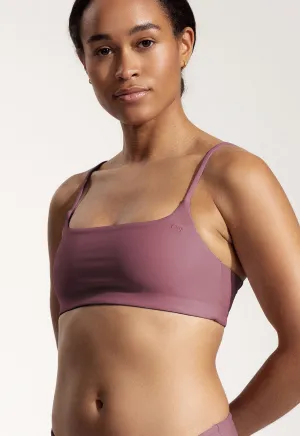 Surf Bikini Top "Buri" in sunset purple