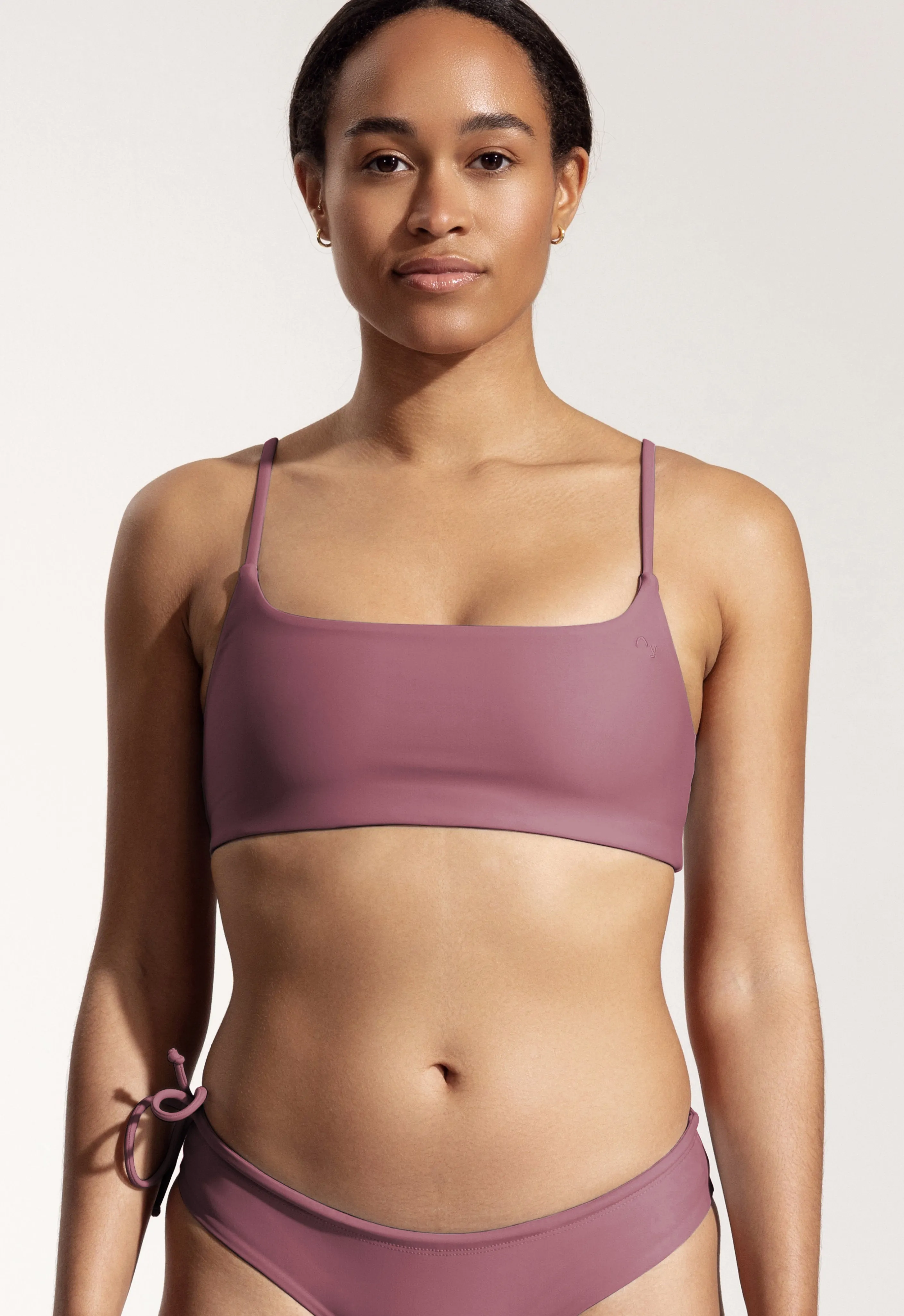 Surf Bikini Top "Buri" in sunset purple