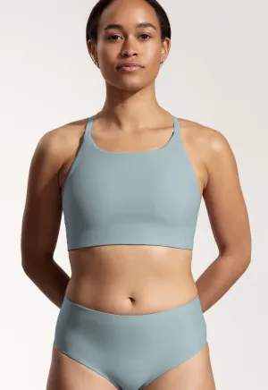 Surf Bikini Top "Goby" in ice blue