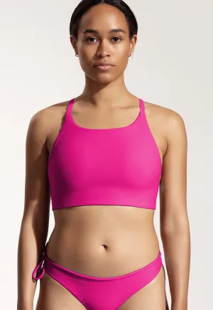 Surf Bikini Top "Goby" in magenta