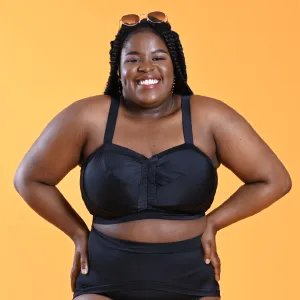 Swim Flexi-Size Bra - Black