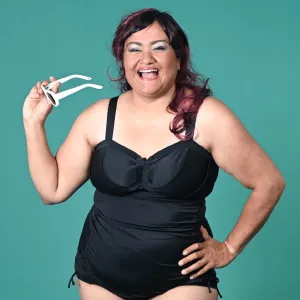 Swim Flexi-Size Tankini - Black