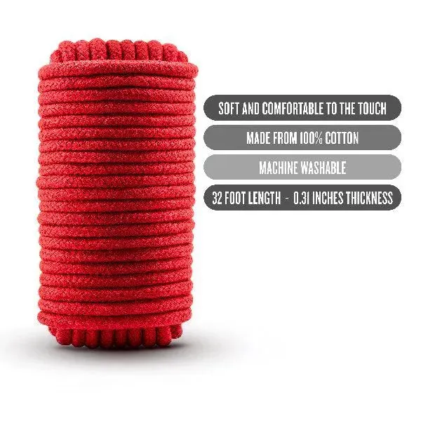 Temptasia Bondage Rope 9.7m Red
