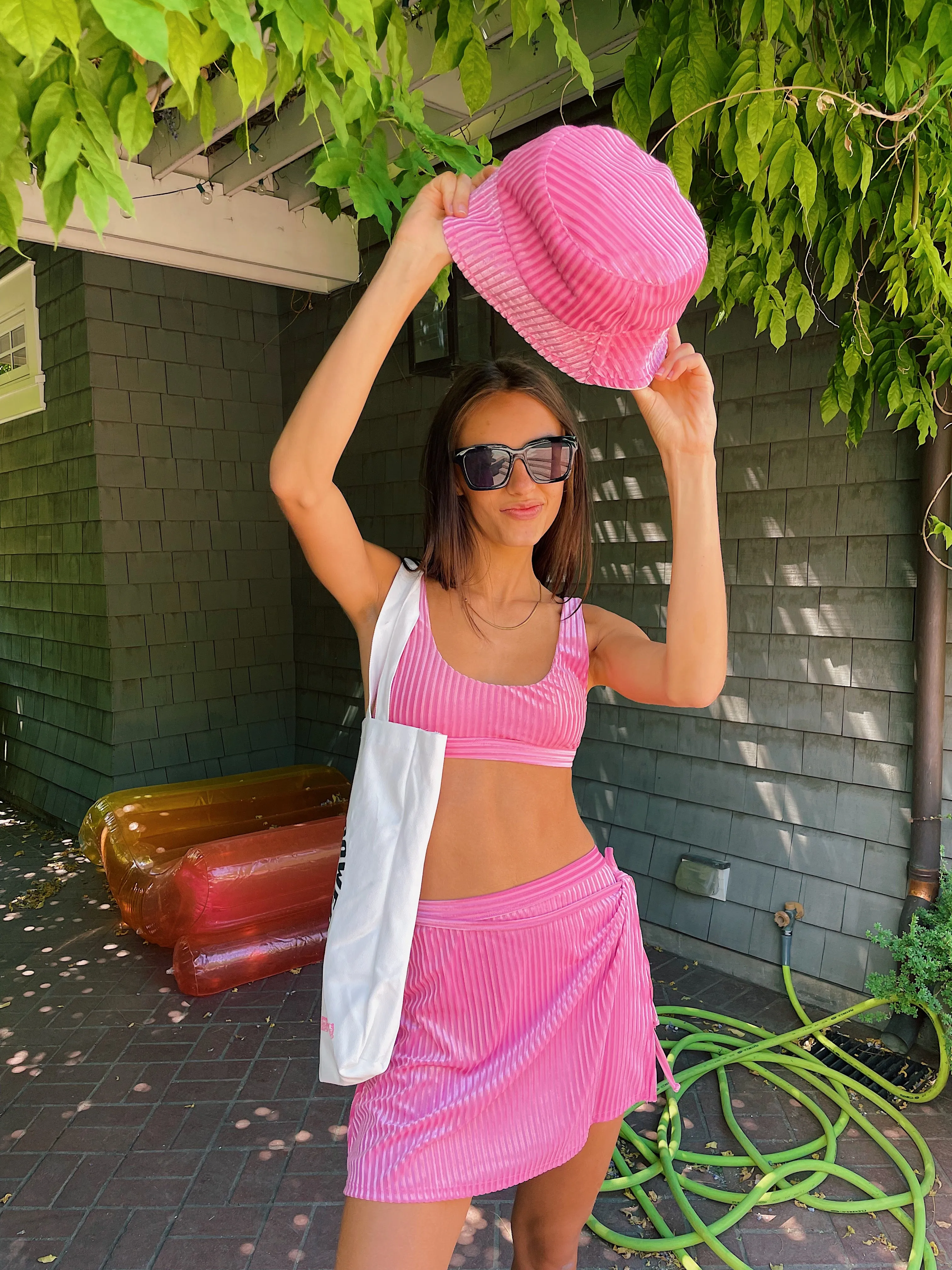 The Barbie Girl Top // Pink Aura