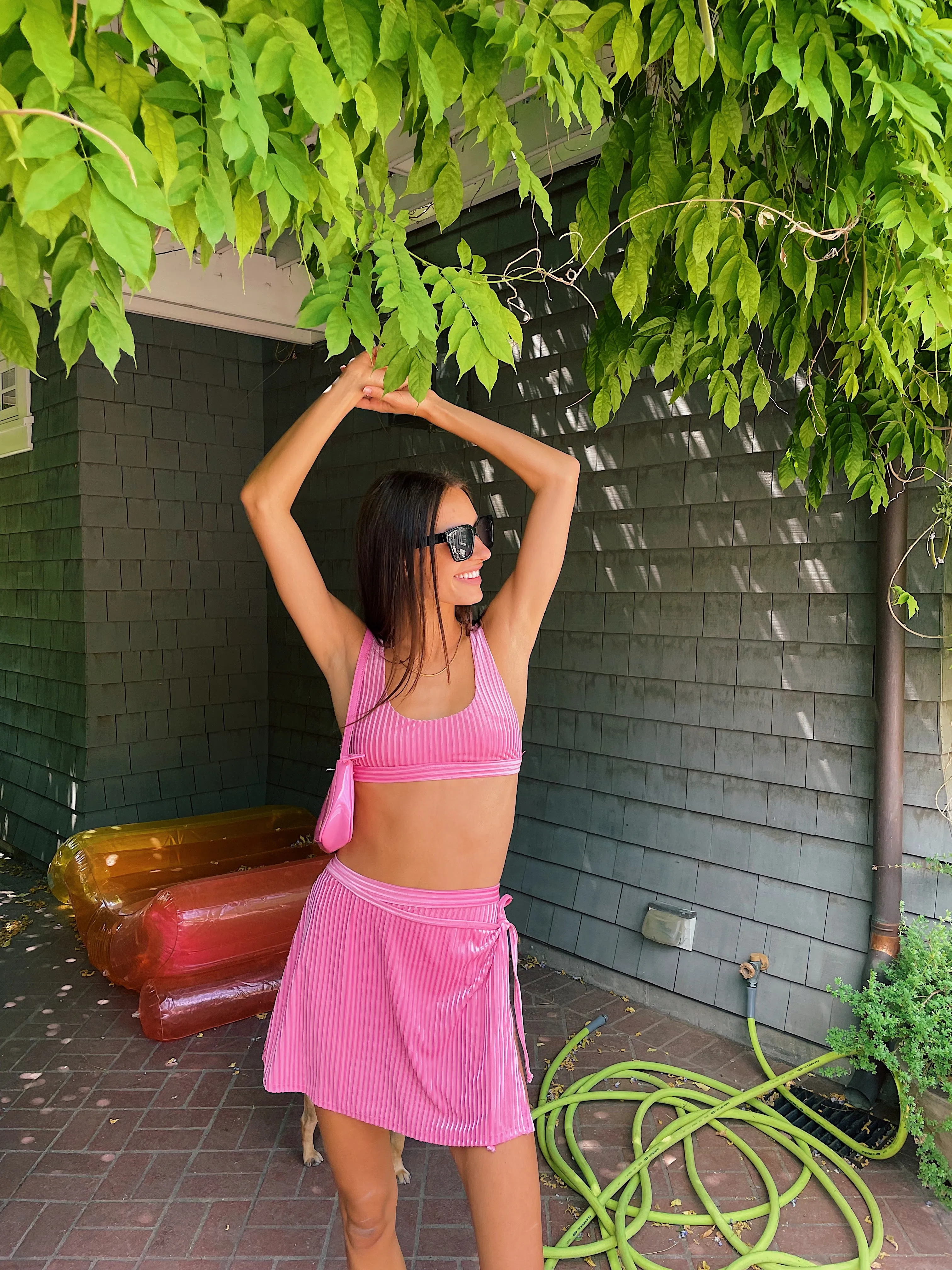 The Barbie Girl Top // Pink Aura