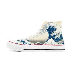 The Great Wave High Top Sneakers