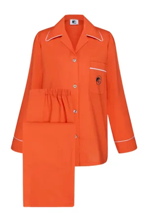 The Sleeper Cotton Pajama Set | Mandarin