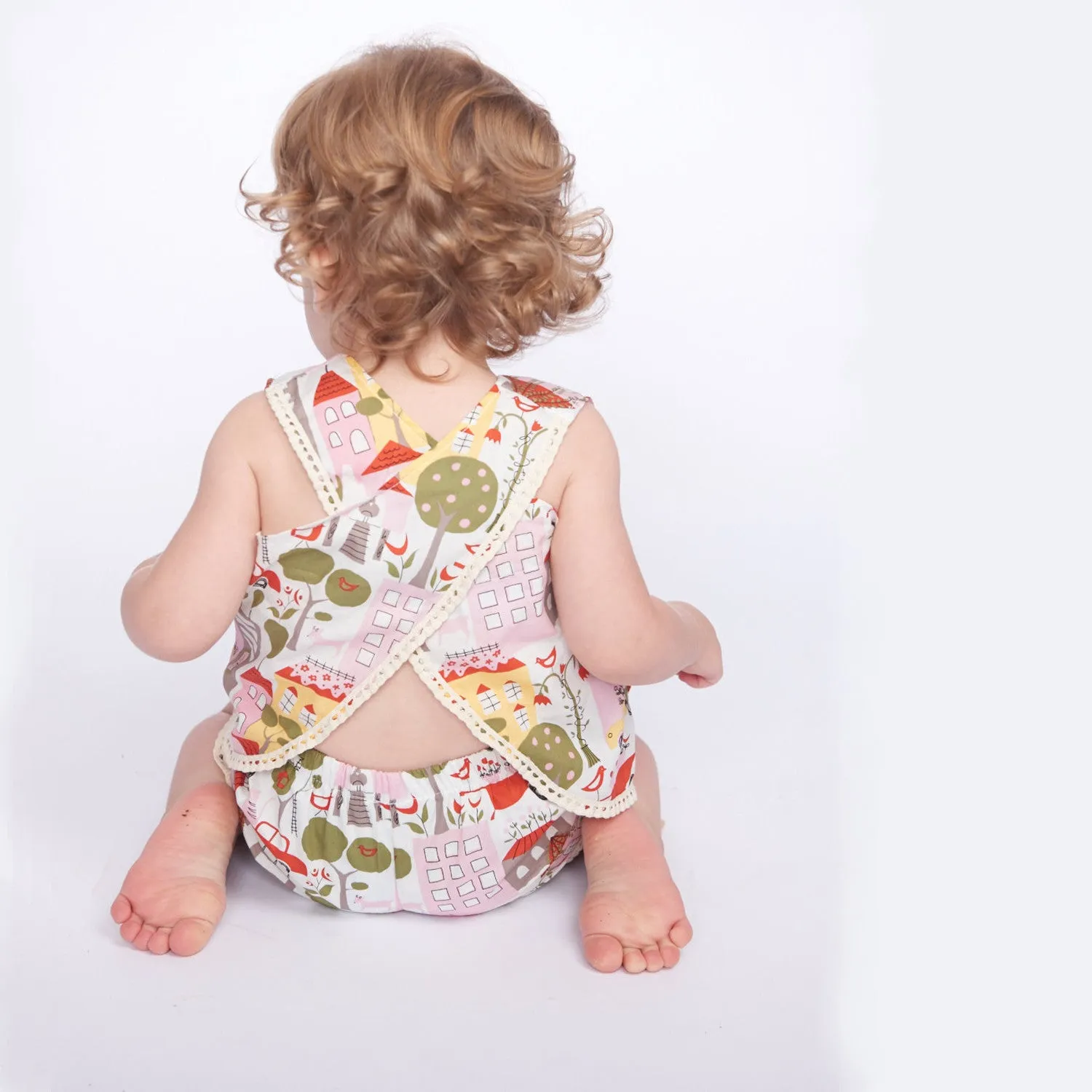 Thompson Tulip Tank- city print