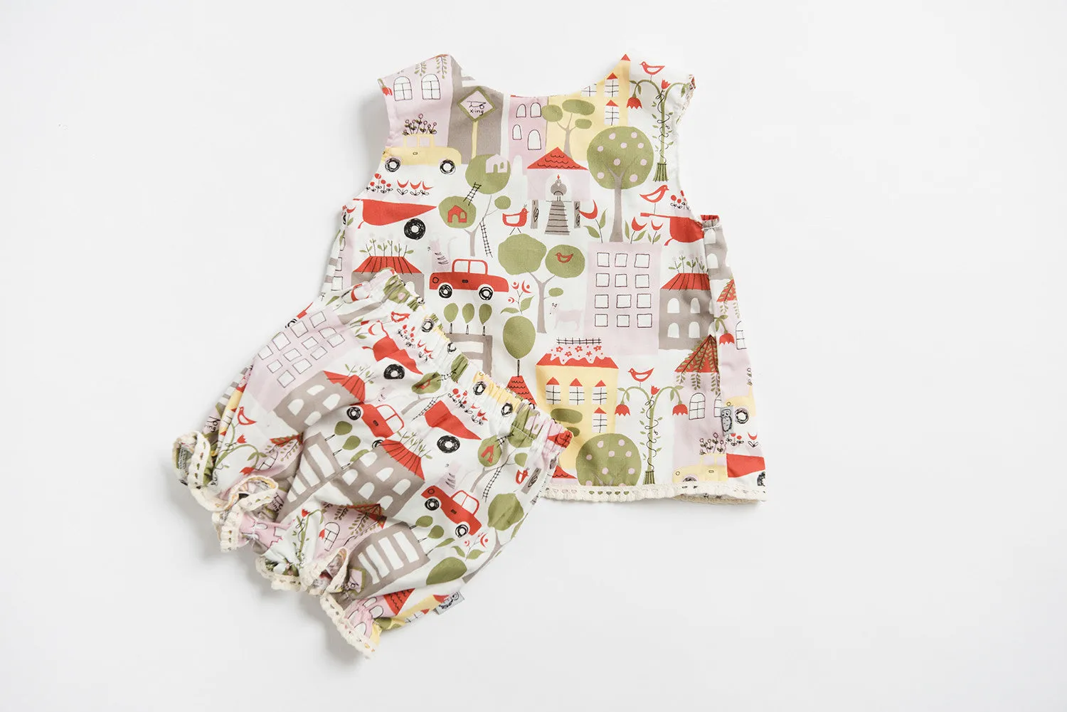 Thompson Tulip Tank- city print