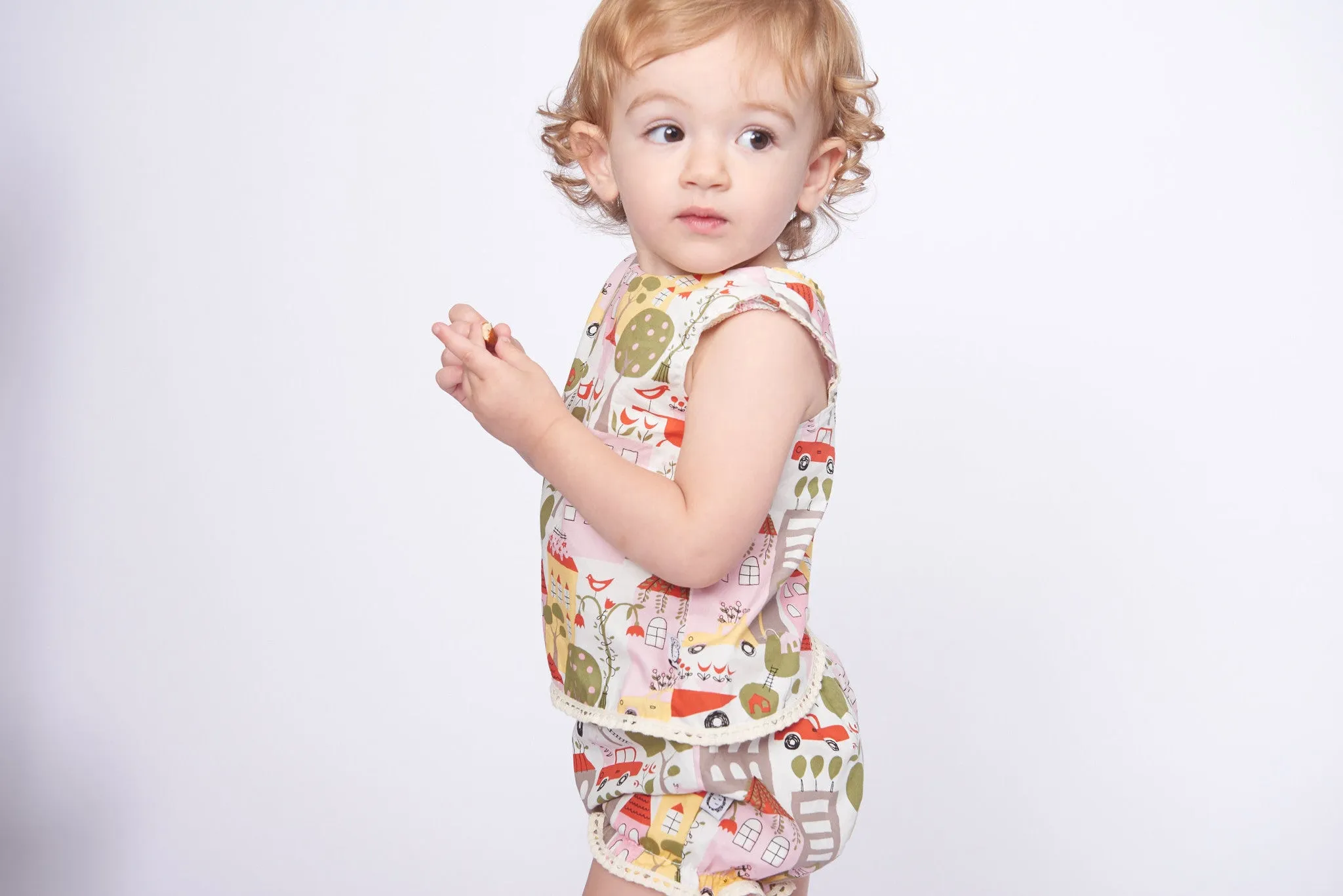 Thompson Tulip Tank- city print
