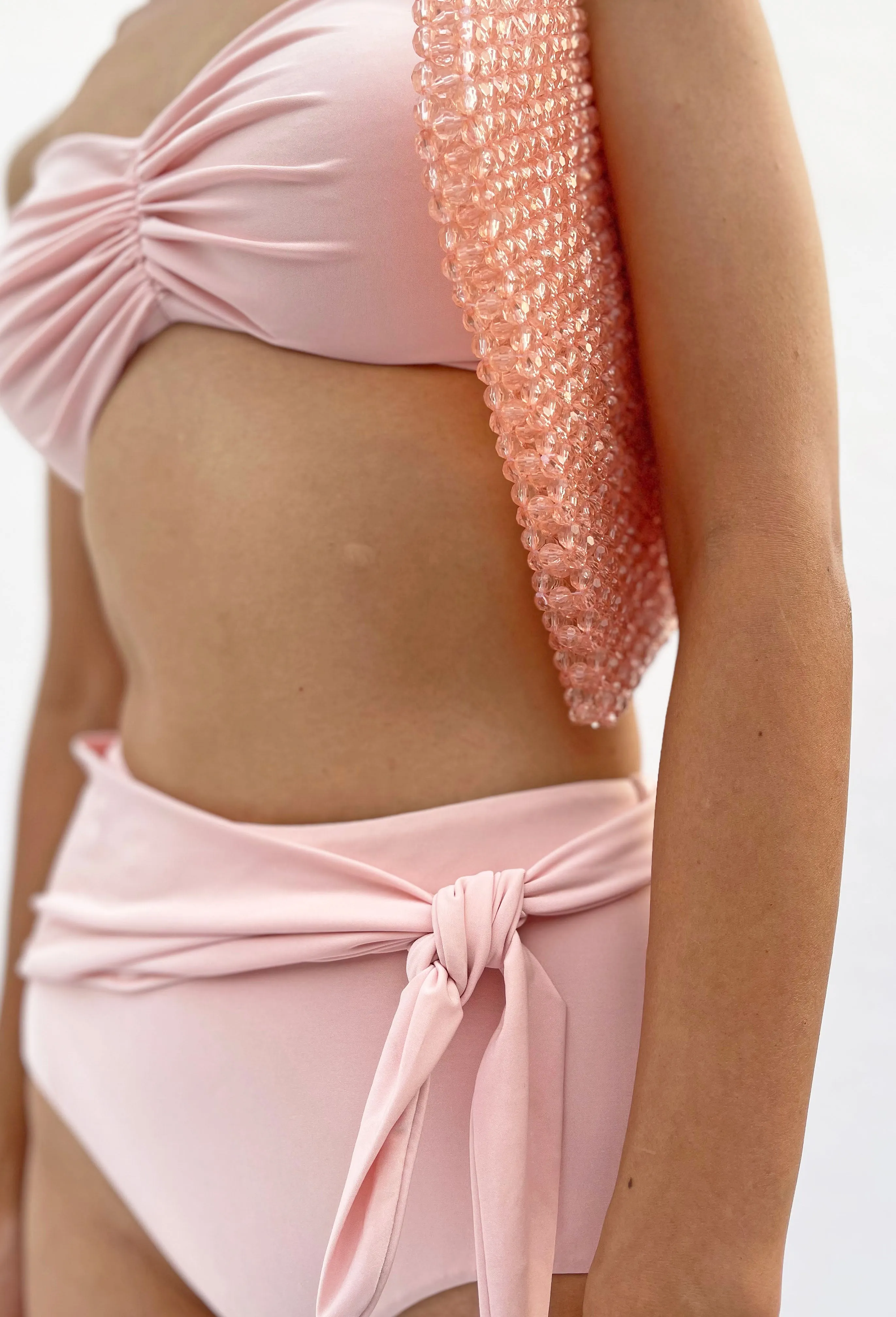 Tie Up Swim Bottoms
