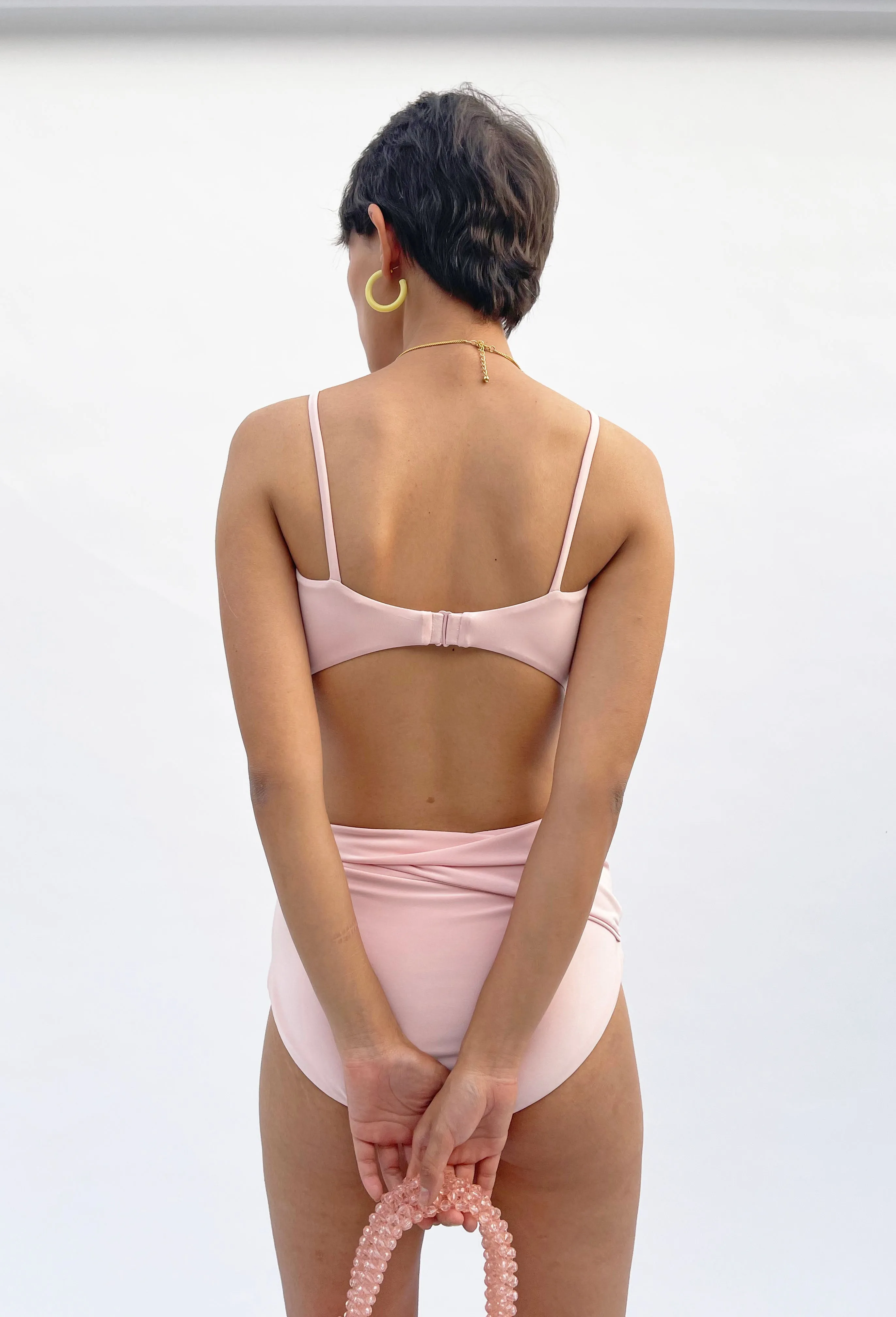Tie Up Swim Bottoms